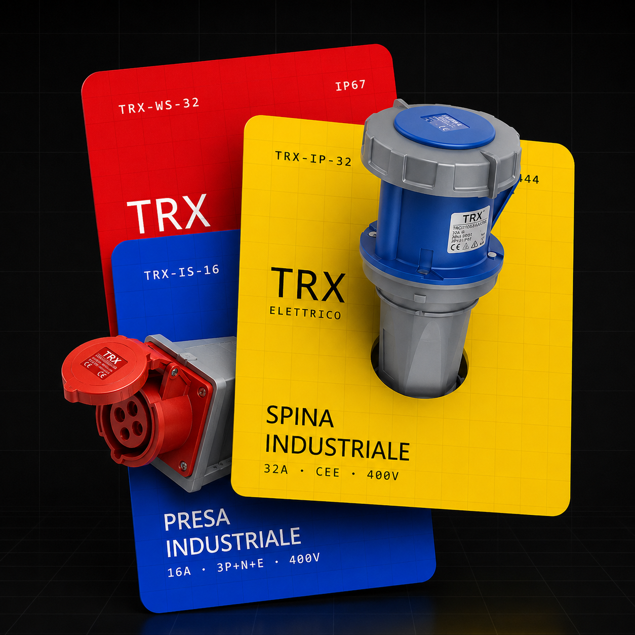 TRX Industrial socket range