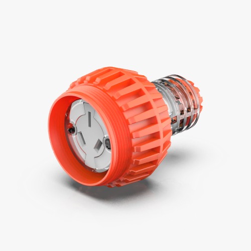 WP56 Angled Plug-5Pin-50A-500V-IP66